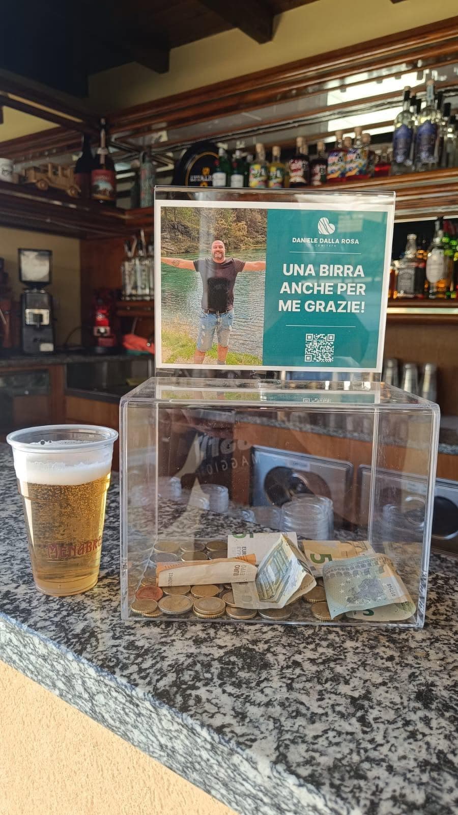 Una birra per Daniele: grazie, Pro Oleggio Castello